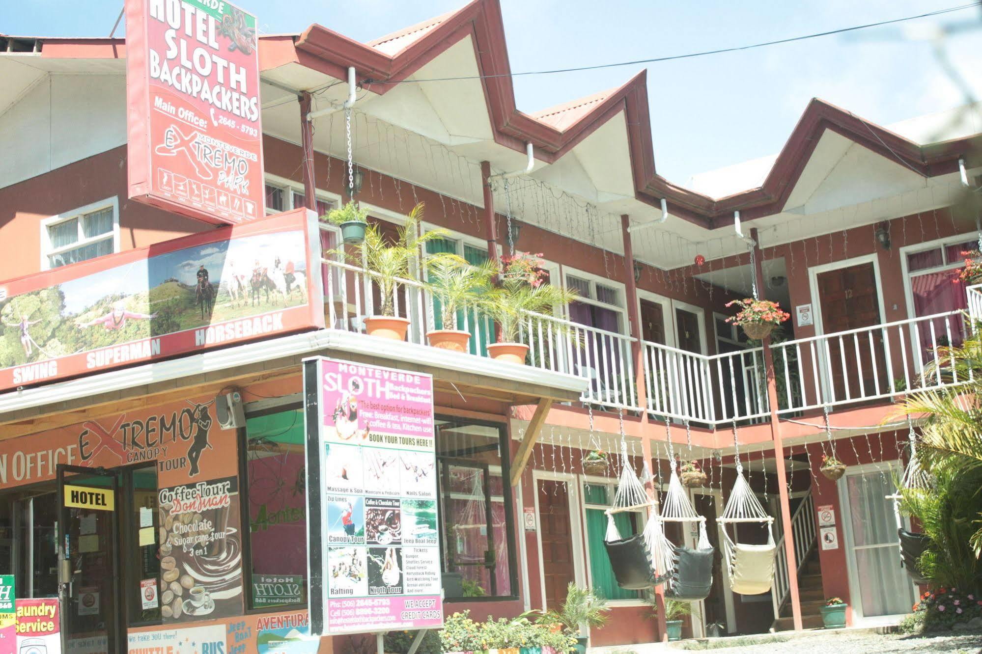 Hotel & Hostel Sloth Backpackers Monteverde Eksteriør bilde